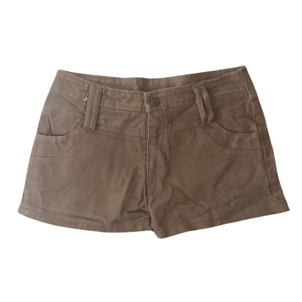 Brown denim shorts 28 waist